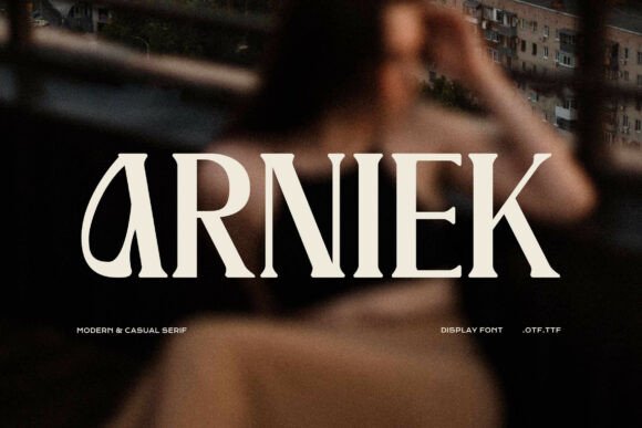 Arniek Reguler: A Serif with Character