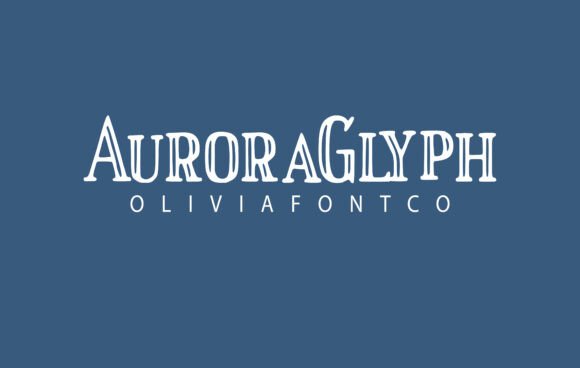 Auroraglyph: A Serif Font for Storytelling