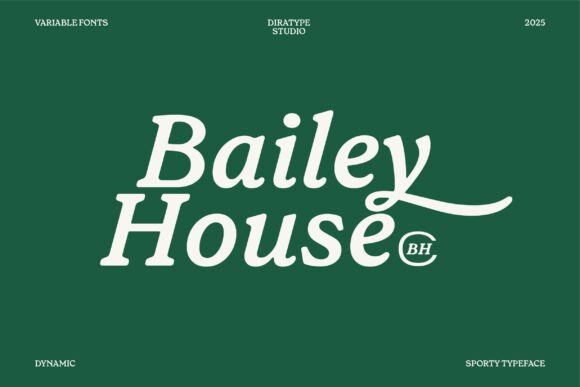 Baileyhouse Font: Dynamic Typography for Editorial Design
