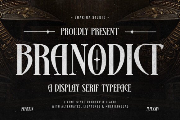 Branodict: A Bold Serif for Web Design