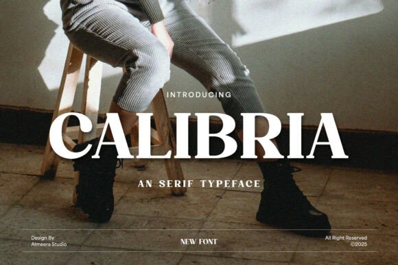 Calibria: A Bold Serif Font for Digital Marketing