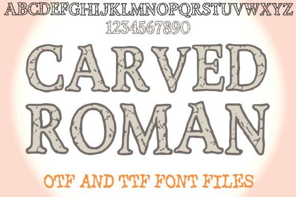 Carved Roman: A Bold Serif for Web Design