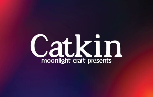 Catkin: A Handwritten Font for Creative Makers