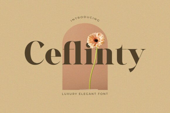 Ceflinty: A Luxurious Serif Font