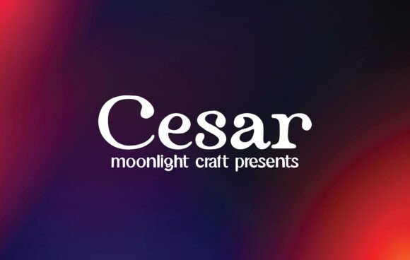 Cesar: A Serif Font for Creative Impact