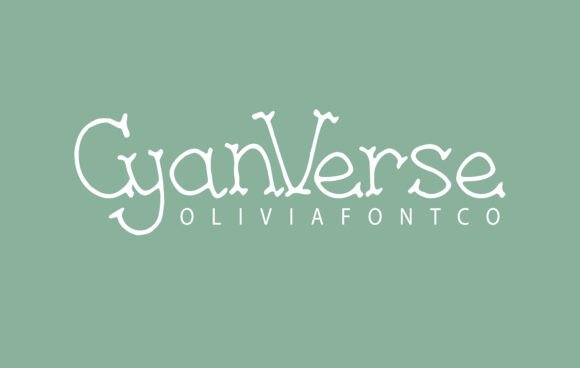 Cyanverse: A Whimsical Serif Font