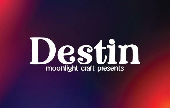 Destin: A Serif Font for Creative Campaigns