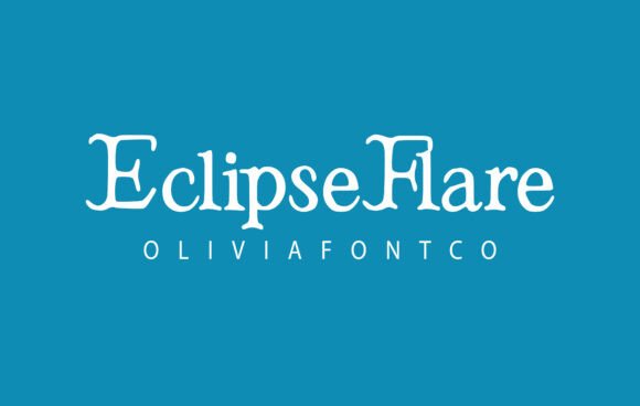 Eclipseflare: A Stylish Serif Font