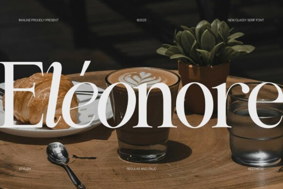 Eleonore Regular: A Classy Serif Font