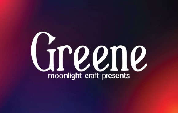 Greene Font: Elegant & Expressive