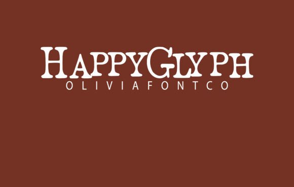 Happyglyph: A Fun Serif Font for Creative Projects