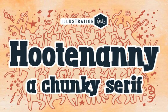 Hootenanny Font: A Handcrafted Serif for Web Design