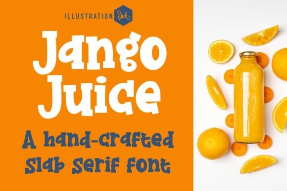 Jango Juice: A Bold Serif Font