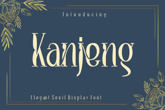 Kanjeng: A Premium Serif Font for Elegant Branding