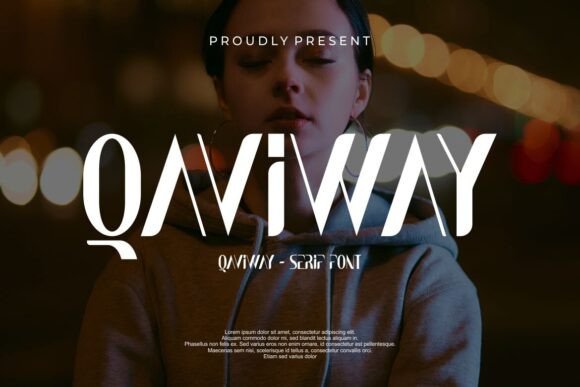 Qaviway: A Bold Serif for Web Design