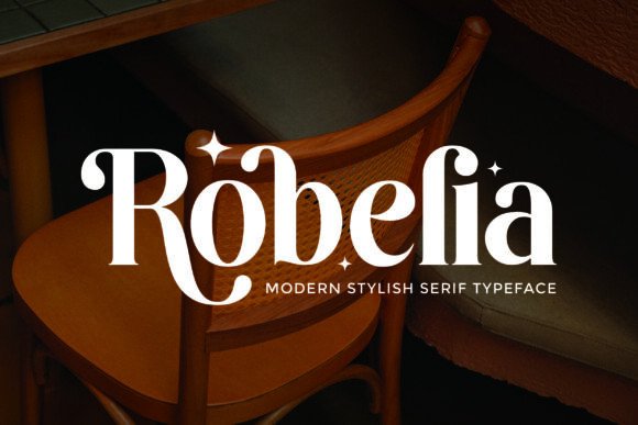 Robelia: A Modern Serif Font for Impactful Design