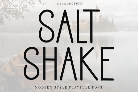 Salt Shake: A Handwritten Font for Editorial Elegance