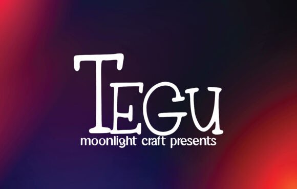 Tegu: A Handwritten Font for Creative Marketing