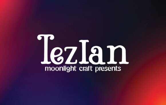 Tezlan: A Serif Font for Creative Campaigns