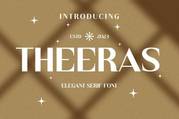 Theeraz: A Serif Font for Web Design