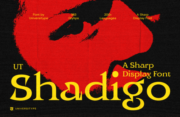 Ut Shadigo: A Bold Serif Font for Web Design