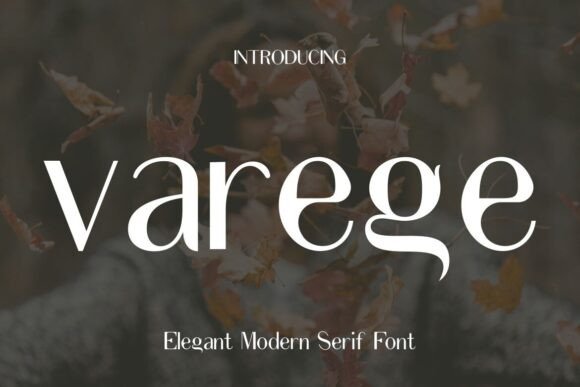 Varage: A Modern Serif Font for Elegant Design