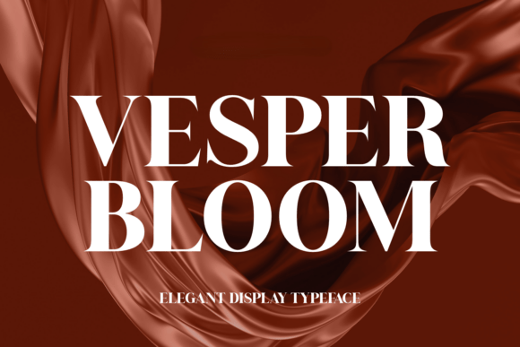 Vesper Bloom Font for Creative Makers